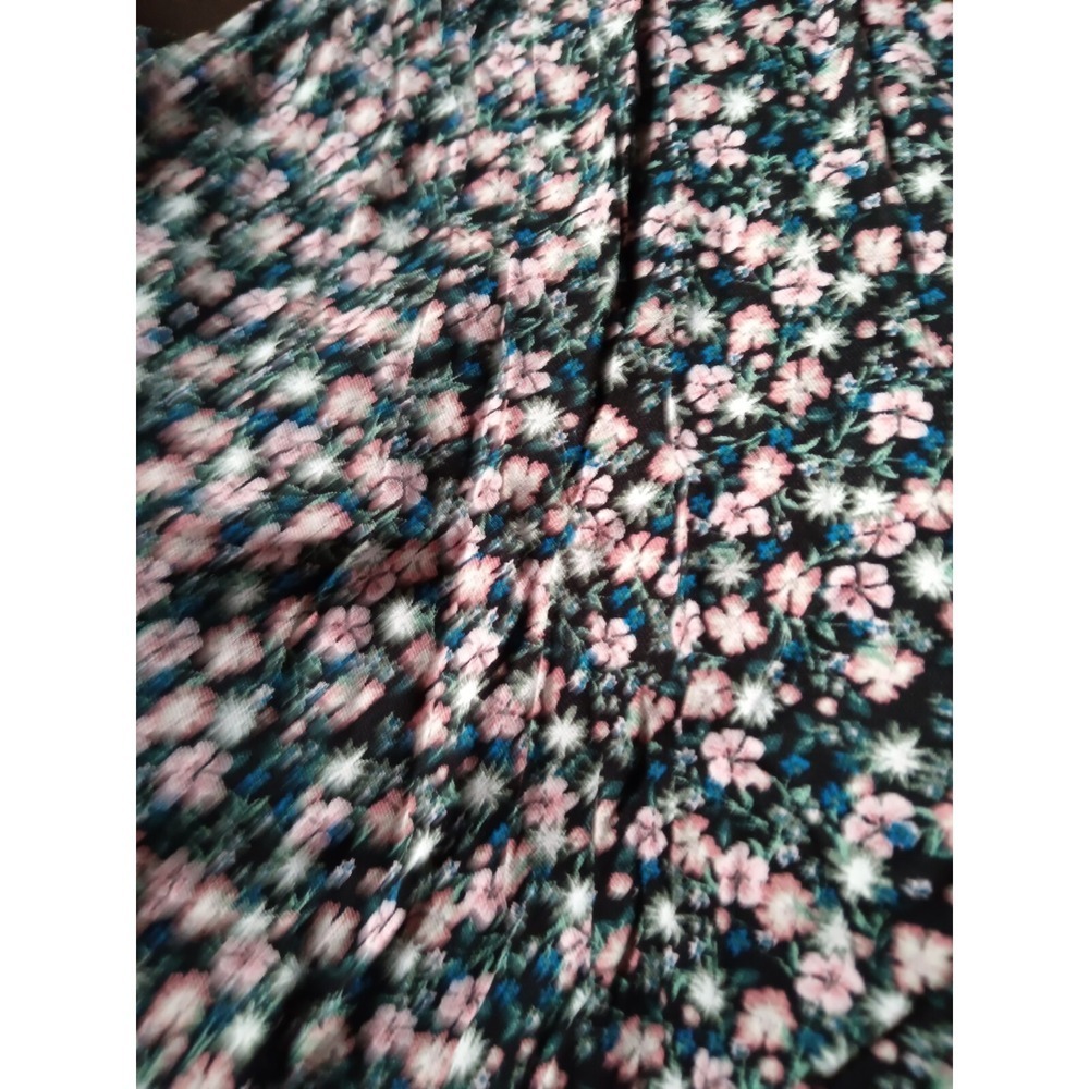 Maurices High Rise Skirt Floral Black NWT XL - Picture 4 of 6